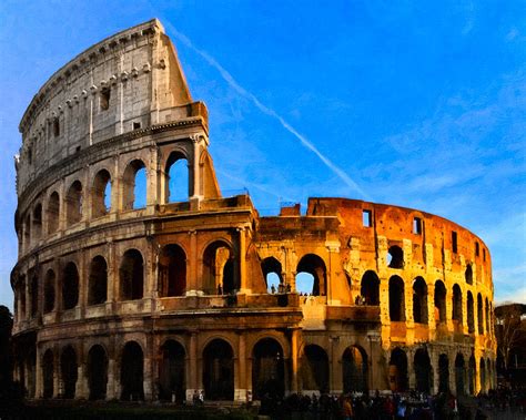 remnants  ancient rome  colosseum photograph  mark tisdale fine art america
