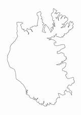 Islanda Ijsland Islandia Educolor Malvorlage Kleurplaat sketch template