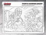 Avengers Ultron Age Coloring Sheets Pages Vision Ageofultron Template Trailer sketch template
