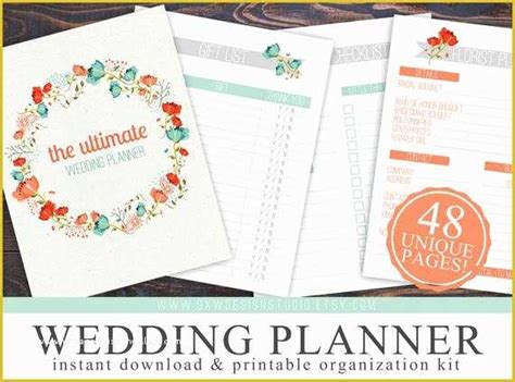 printable wedding planning templates  printable wedding