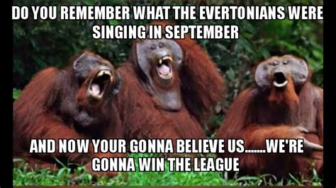 Do You Remember What The Evertonians Were Singing In