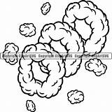 Smoke Svg Element Clouds sketch template