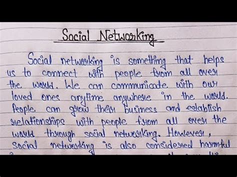 write  essay  social networkingessay  social networking