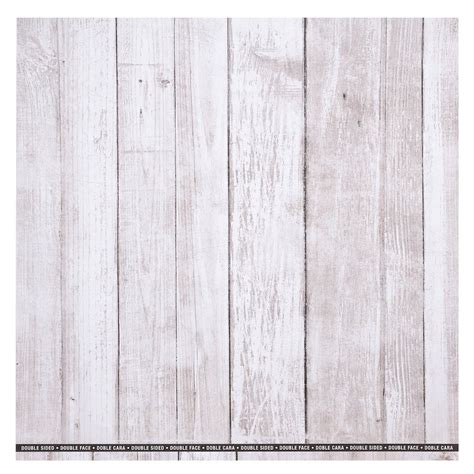 graywashed woodgrain double sided scrapbook paper  recollections