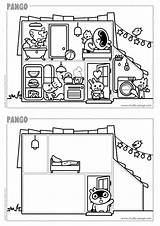 Pango Coloring House Activities Printable Workshop Drawing Studio Choose Board Kids sketch template