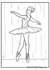 Ballet Ballerina Iheartcraftythings sketch template