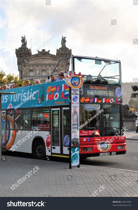 barcelona sept  barcelona bus turistic audioguide sistem   languages  stops