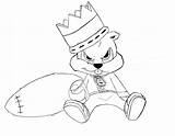 Conker Coloring Pages Fanart Yet Another Deviantart Template sketch template