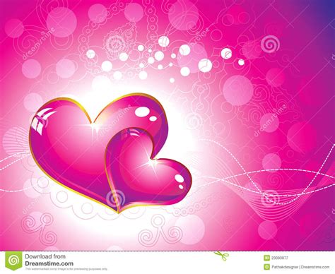 abstract pink heart wallpaper stock vector illustration of girlfriend