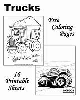 Coloring Pages Truck Kids Trucks Raisingourkids Printable Worksheets Choose Board Raising sketch template
