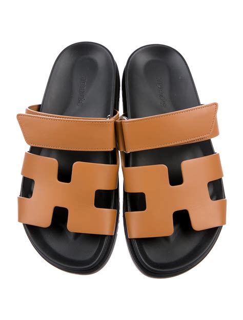 hermes  chypre  brown sandals shoes   realreal