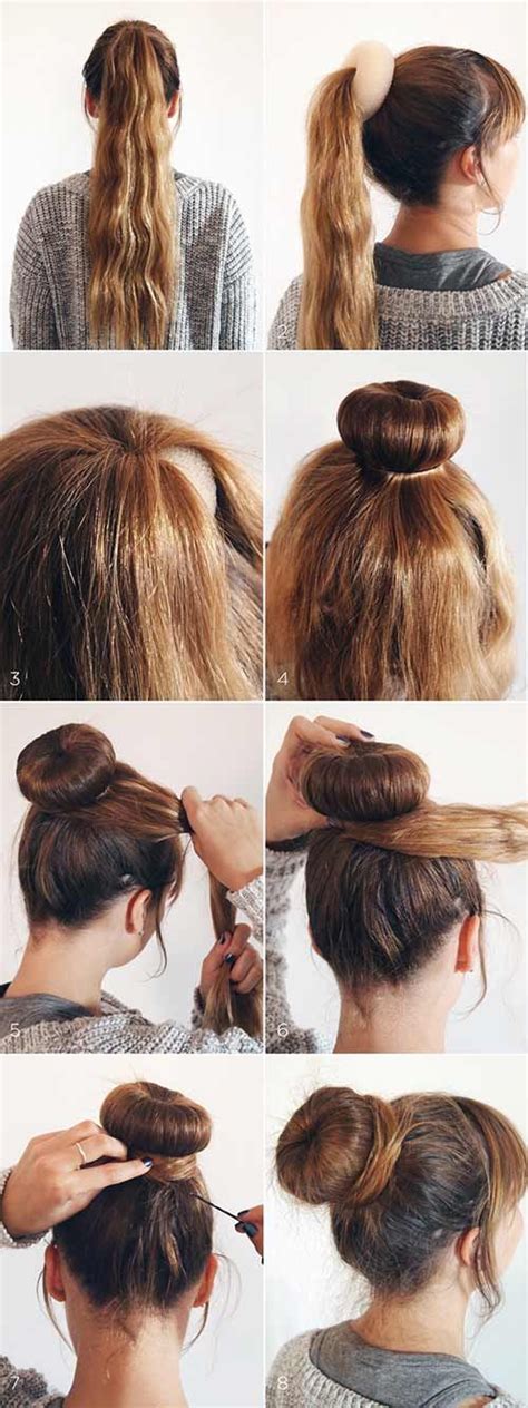 stunningly easy diy messy buns hair styles messy bun hairstyles