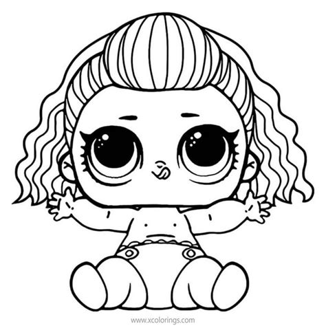 printable lol babies coloring pages
