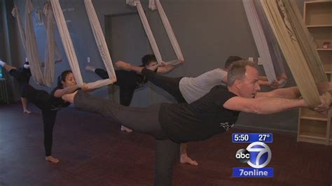 New Air Barre Workout Turns Ballet Upside Down Abc13 Houston