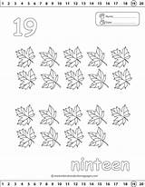 19 Number Coloring Sheet Pages Worksheets Numbers Preschool Kids Printable Template Books Writing Sketch Getcoloringpages sketch template