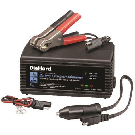 diehard automatic  volt  amps battery chargermaintainer ace hardware