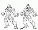 Bigfoot Coloring Pages Sasquatch Printable Finding Drawing Sketch Big Colouring Definition Getdrawings Library Clipart Drawings Designlooter Popular 610px 18kb sketch template