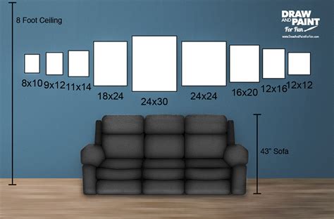 the 9 most common canvas sizes and why you should use them draw and