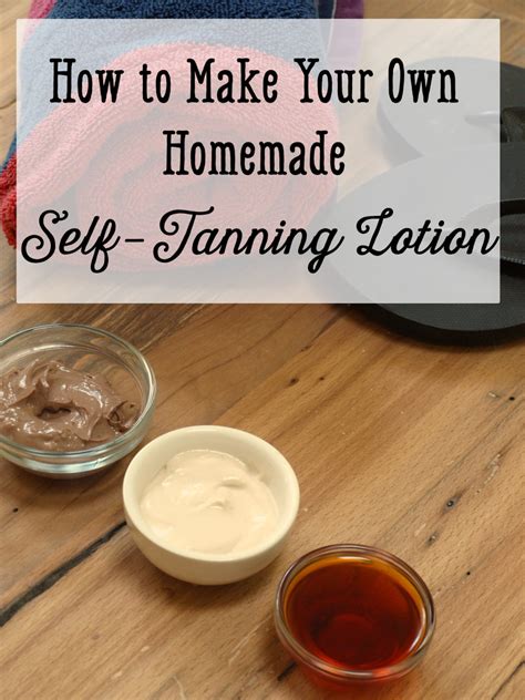 homemade  tanning lotion bellatory
