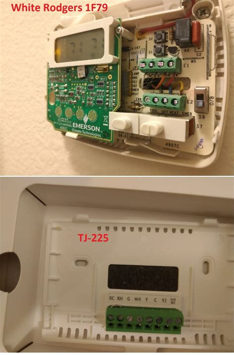 wiring  changing  wr   vine tj  rthermostats