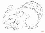 Coloring Pages Chinchilla Chinchillas Cute Tailed Long Getcolorings Drawing Color Categories Kids sketch template