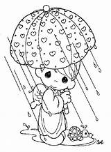 Precious Moments Coloring Pages Couples Kids Cute Cartoon Beautiful Colour Printable Raining Wedding Boy Drawing Wallpaper Colouring Getcolorings Color Choose sketch template