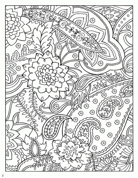 paisley coloring pages printable   paisley coloring