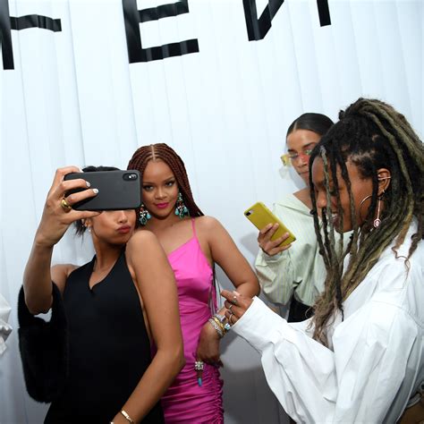 rihanna hosted the fenty release party at the webster vogue