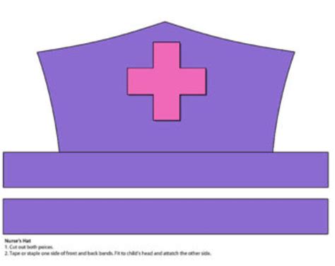 digital  paper nurses hat printable etsy printables nurse