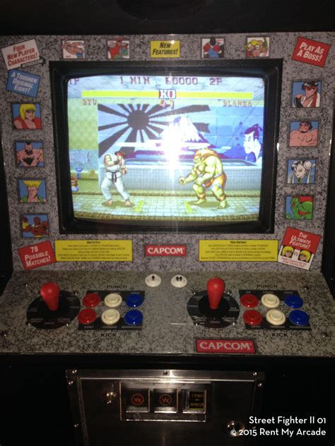 street fighter ii champion edition rent  arcade