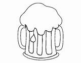 Cerveza Para Cold Coloring Beer Colorear Dibujo Pintar Coloringcrew Descargar Línea Imprimir Fría sketch template