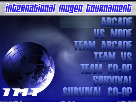 international mugen tournament  version screenpacks ak mugen community