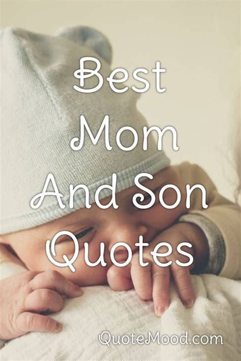 inspiring mom and son quote in 2020 son quotes sons mom