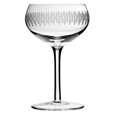 urban bar retro coupe engraved champagne saucers 7 7oz 220ml