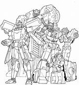 Autobot Prowl Lineart Gn Beamer sketch template