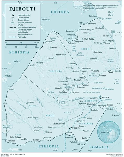 Djibouti Mapsof