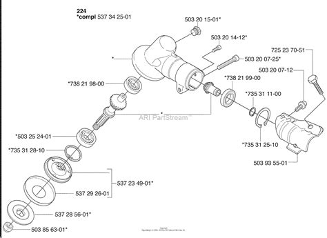 husqvarna  lx   parts diagram   gearbox