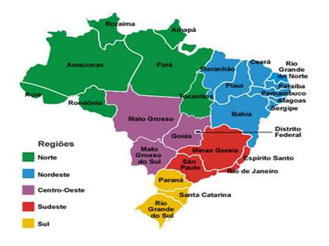 como desenhar  mapa  brasil regioes images