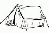 Camping Coloring Pages Clipart Library Kids Comments Coloringhome sketch template