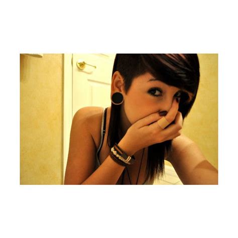 briana marie ♔ found on polyvore indie scene hair emo