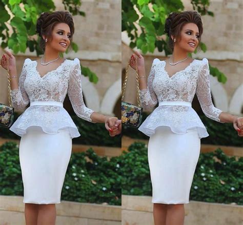 hot myriam fares white short party dresses arabic with