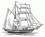 Vinta Wuppsy Sailing sketch template