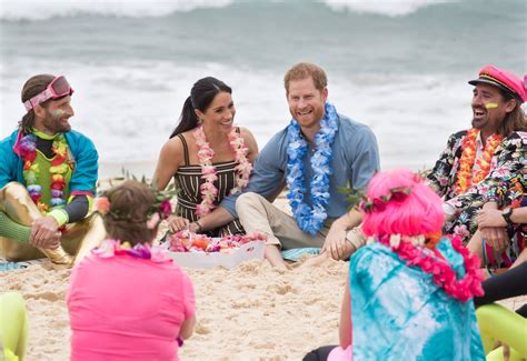 Prince Harry Talking Mental Health On Bondi Beach