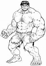 Hulk Avengers Malvorlagen Superhelden Gratuit Colorear Heros Characters sketch template