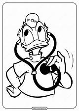Duck Donald Printable Coloring Pdf Whatsapp Tweet Email sketch template