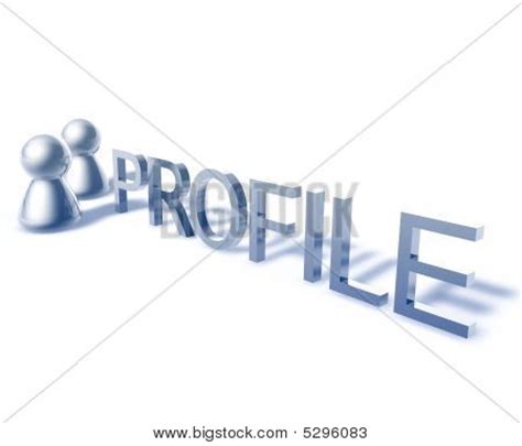 profile word graphic image photo  trial bigstock