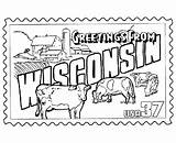 Coloring Wisconsin Pages Michigan State Pennsylvania Stamp Wolverines Wi Usa Map States Printable Getcolorings Print Sheet Template Color Go Getdrawings sketch template