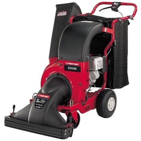 troy bilt     cc  propelled chipper shredder vacuum