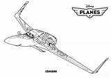 Planes Ishani Disney Coloring Pages Drawing Printable Supercoloring Categories sketch template