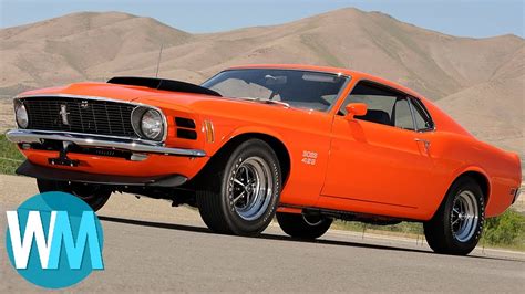 top 5 iconic muscle cars youtube